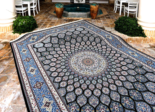 صادرات فرش ماشینی دستباف گونه Export carpet